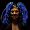 Blue Diva Dreads LED Headband